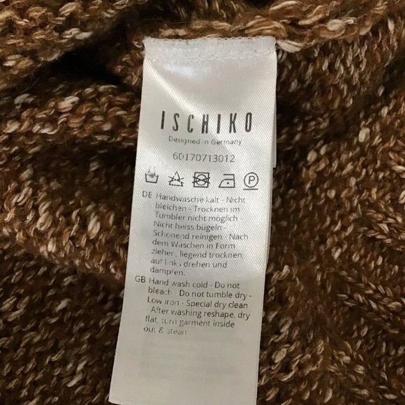 Woman’s Over-Size Brown Tan Cardigan Sweater - Picture 8 of 11